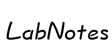 LabNotes Font Image
