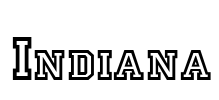 Indiana Font Image