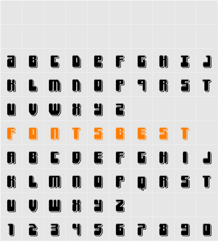 Force Majeure Punch Character Map