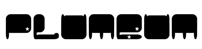 Plumbum Font Image