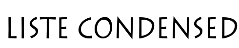 Liste Condensed