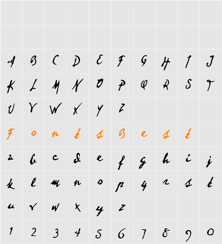 Dear Theo 2 Character Map