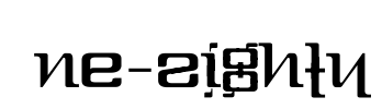 One-Eighty Font Image