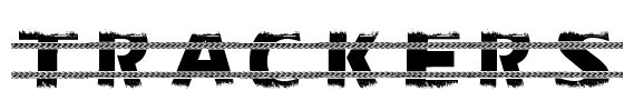 Trackers Font Image