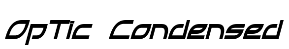 OpTic Condensed