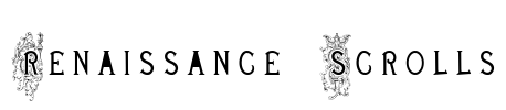 Renaissance Scrolls Font Image