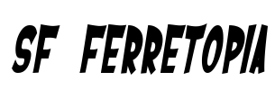SF Ferretopia Font Image