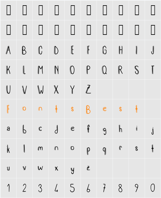meryjane_v2 Character Map