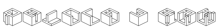 Qbicle 3 BRK Font Image