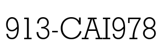 913-CAI978