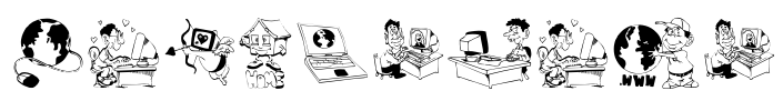 Webmasters Font Image