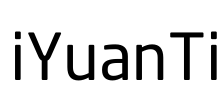 iYuanTi Font Image