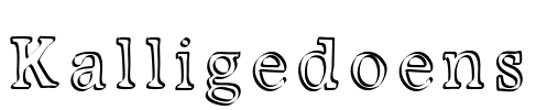 Kalligedoens Font Image