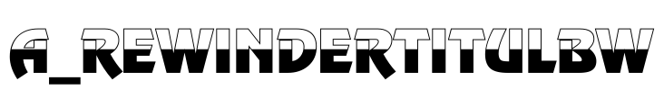 a_RewinderTitulBW Font Image