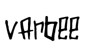 Varbee Font Image
