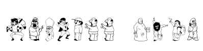 Dumbass Town Font Image