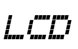 LCD Font Image
