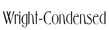 Wright-Condensed
