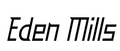 Eden Mills Font Image