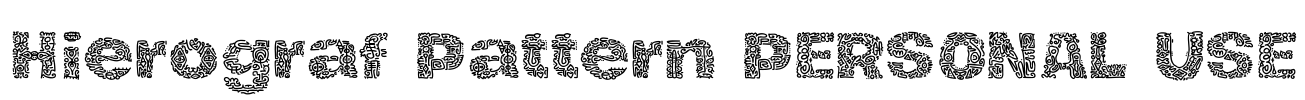 Hierograf Pattern PERSONAL USE