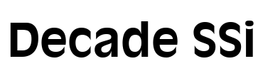 Decade SSi Font Image