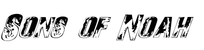Sons of Noah Font Image