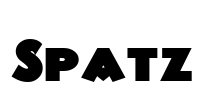 Spatz Font Image