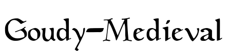 Goudy-Medieval