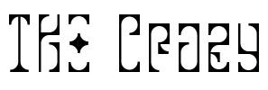 TKO Crazy Font Image