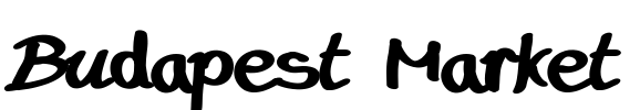 Budapest Market Font Image