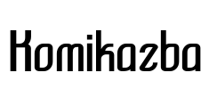 Komikazba Font Image