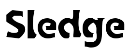 Sledge Font Image