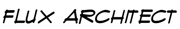 Flux Architect Font Image