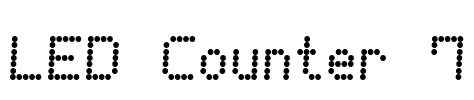LED Counter 7