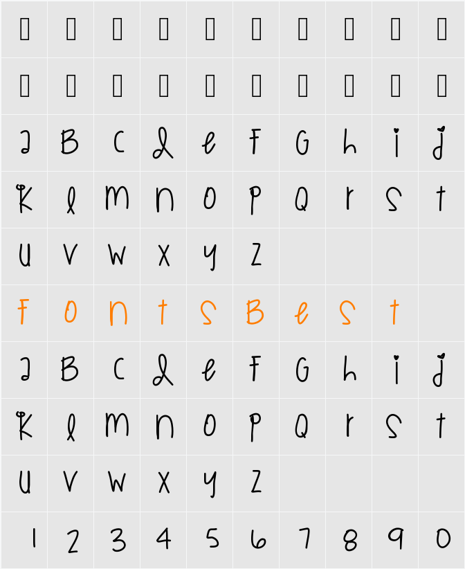 Boyfriend Character Map