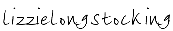 lizzielongstocking Font Image