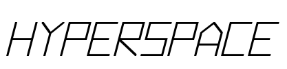 Hyperspace Font Image