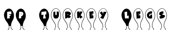 FP Turkey Legs Font Image