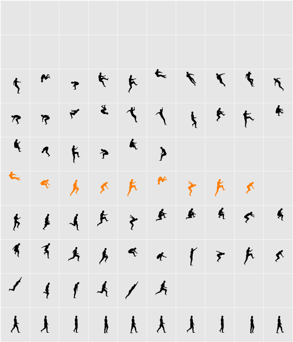 Swifty Character Map