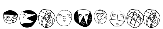 DiskOBats Font Image