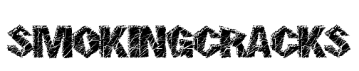 SmokingCracks Font Image