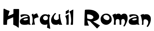 Harquil Roman Font Image
