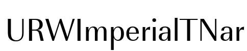 URWImperialTNar Font Image
