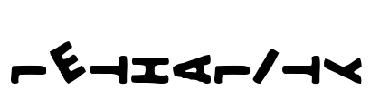 LETHALITY Font Image
