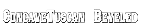 ConcaveTuscan Beveled