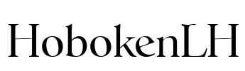 HobokenLH Font Image