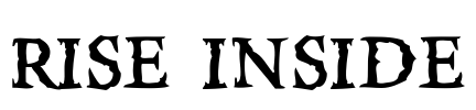 Rise Inside Font Image