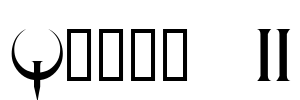 Quake II Font Image