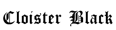 Cloister Black