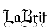 LaBrit Font Image